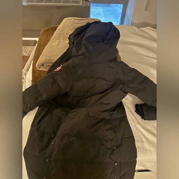 Canada Goose Black Shelburne Parka Style #3802L - Picture 8 of 10